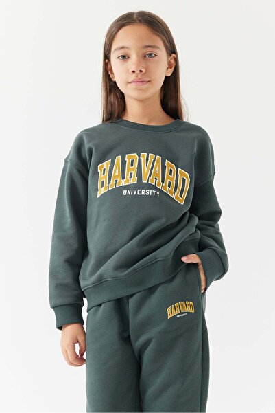 PAULMARK Girl's Text Printed Sweatshirt