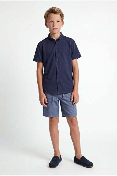 PAULMARK Boy's Button-Down Collar Shirt