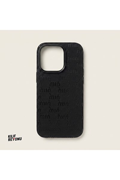 iPhone 16 Pro Uyumlu İtalyan Stil Monogram Desenli Premium Kılıf