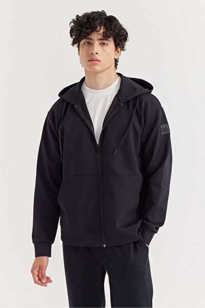 PAULMARK Erkek Kapüşonlu Sweat ÜSt