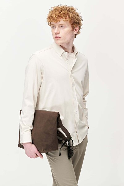 PAULMARK Men's Textured Regular Shirt