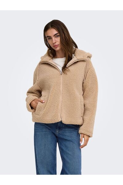 ONLY Teddyfell Jacke ONLASPEN Teddyfell Jacke