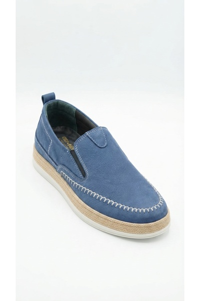 Growish Gr0541 Genuine Nubuck Leather Stitching and Straw Appearance Daily Co...