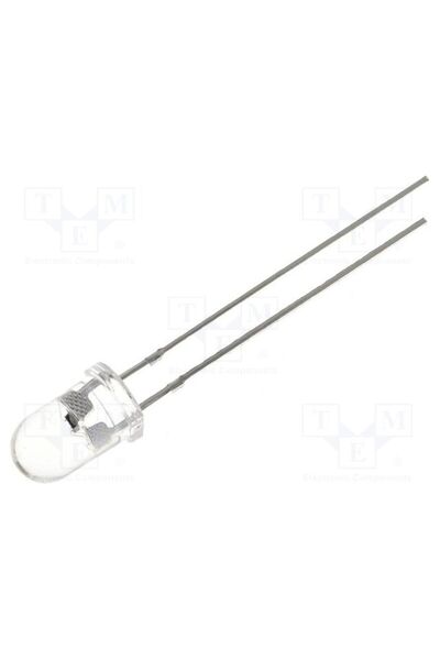 OEM LED OPTOSUPPLY OSUB5X31A, albastru, 5mm, cu clipire, 1560÷3000mcd, 30°, 4...