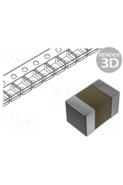 OEM Condensator ceramic KYOCERA AVX 08055C332KAT2A, MLCC, 3,3nF, 50V, X7R, ±1...