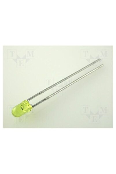 OEM LED KINGBRIGHT ELECTRONIC L-934YT, galben, 3mm, 10÷50mcd, 50 ° Parte fron...