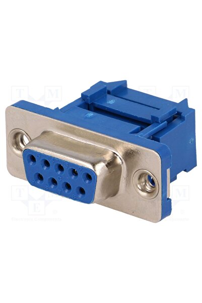 OEM Conector D-Sub CONNFLY DFF09LC, PIN 9, mufă, mamă, pt.cablu-bandă, IDC, U...