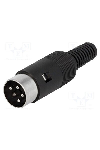 OEM Conector DIN VANGUARD DC-015, mufă, tată, PIN 4, 216°, drept, pe cablu, l...