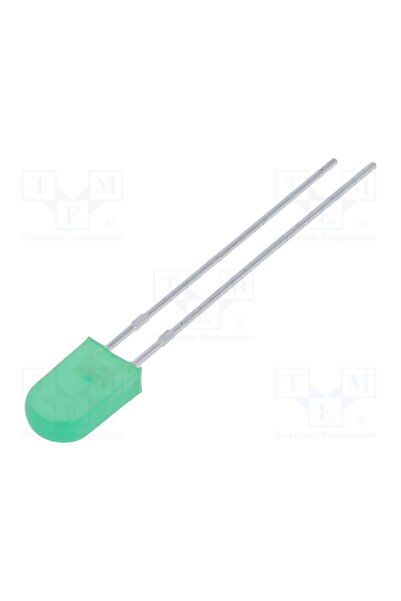 OEM LED KINGBRIGHT ELECTRONIC L-173GD, verde, dreptunghiulară, 5x2,5mm, 2÷8mc...