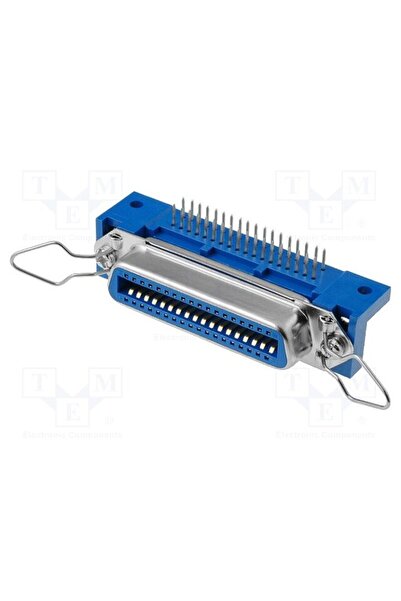 OEM Conector Centronics CONNFLY CENTR-136K, soclu, mamă, PIN 36, THT, în ungh...