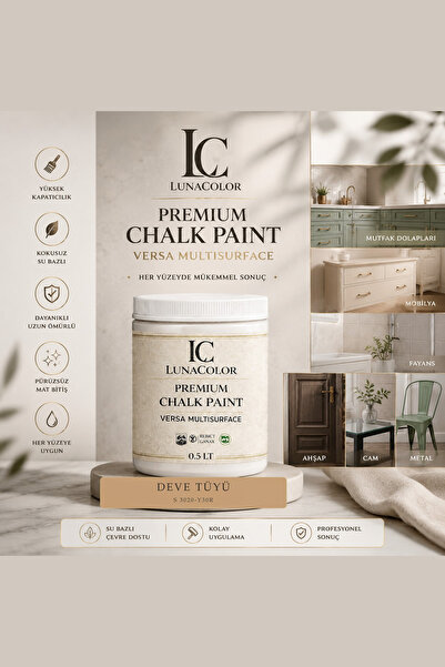 Premium Chalk Paint Versa Multisurface 0,5 L Deve Tüyü