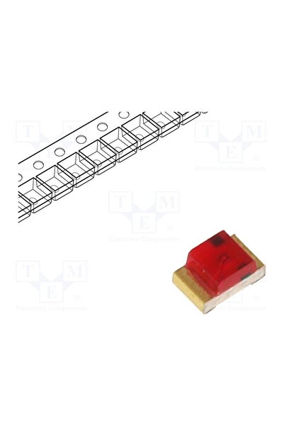 OEM LED KINGBRIGHT ELECTRONIC KP-2012ID, roșu, SMD, 0805, 5÷12mcd, 2÷2,5VDC, ...