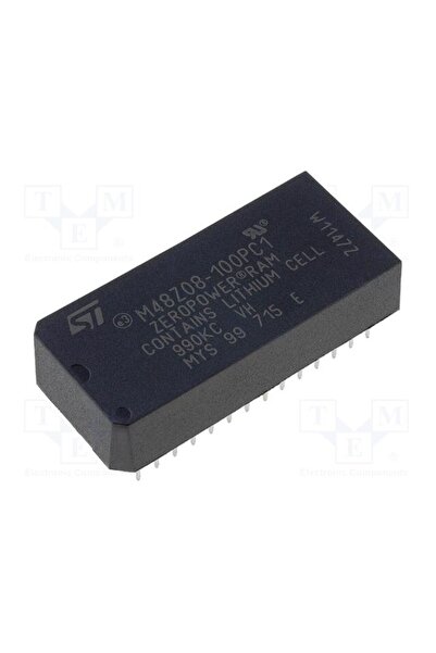 OEM Memorie IC SRAM STMicroelectronics M48Z08-100PC1, 64kb SRAM, 8kx8 biți, 1...