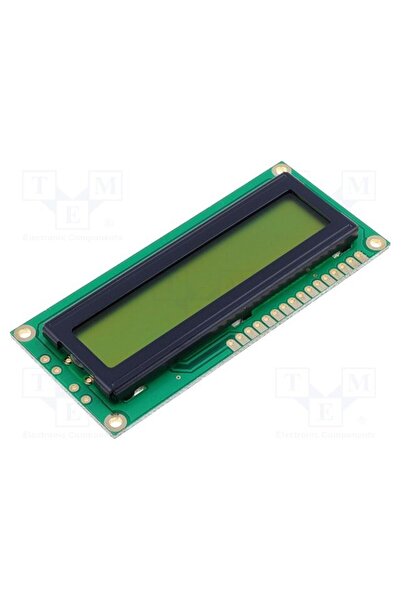 OEM Afişaj LCD DISPLAY ELEKTRONIK DEM16101SYH, alfanumerice, STN Positive, 16...