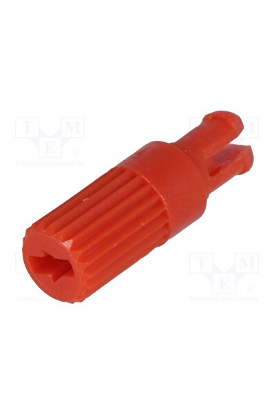 OEM Buton rotativ ACP CA14W12R, buton rotativ al axului, roşie, h 11,7mm, B 3...