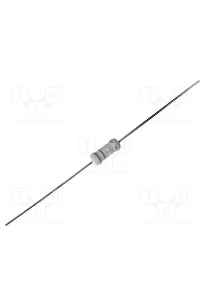 OEM Rezistor cu oxid metalic ROYALOHM 2W-1R8, 1,8Ω, THT, 2W, ±5%, 350V, Ø0,7x...