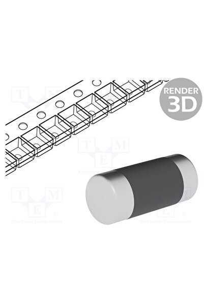 OEM Rezistor thin film VISHAY SMDMM0204-10K, 10kΩ, SMD, MiniMELF, 0204, 0,4W,...