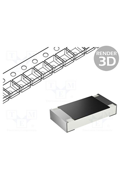 OEM Rezistor film gros YAGEO RC1206FR-0739K, 39kΩ, SMD, 1206, 0,25W, ±1%, 200...