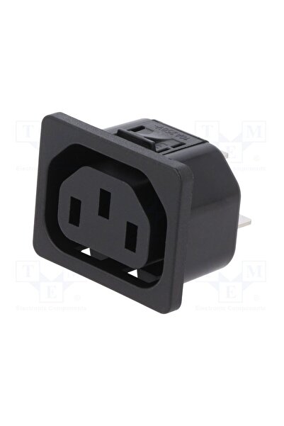 OEM Conector alimentare AC SCHURTER 6600.4330, soclu, mamă, 10A, 250VAC, C13 ...