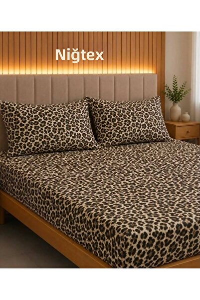 Bercetekstil Battal Size Elastic Sheet Set 180 X 200