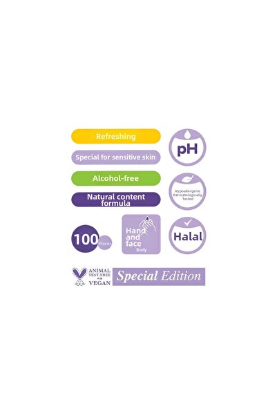 NW NessiWorld Personal Care Towel 100Pcs Herbal