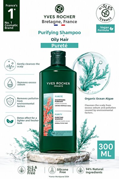 Yves Rocher Shampoos - Oily Hair