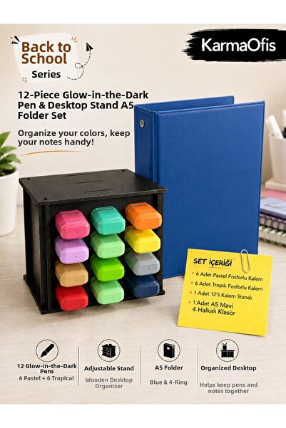 KarmaOfis Highlighters - Blue