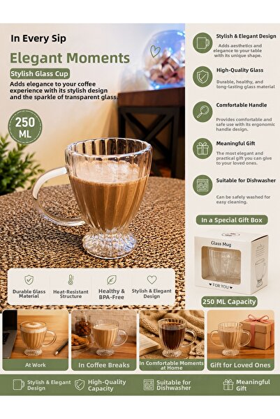 THIRTEEN SELECT Glass Mug 250 ml