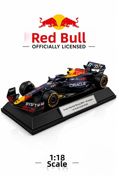 craftivio Oracle red bull racing rb19 max verstappen 1:18 scale licensed diec...