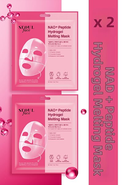 Dermal Seoul Face Nad+ Peptide Hydrogel Revitalizing Moisturizing Melting Kor...