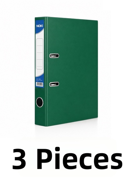 Noki 3 Narrow Plastic Folders A4 Folders
