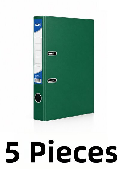 Noki 5 Narrow Plastic Folders A4 Folders