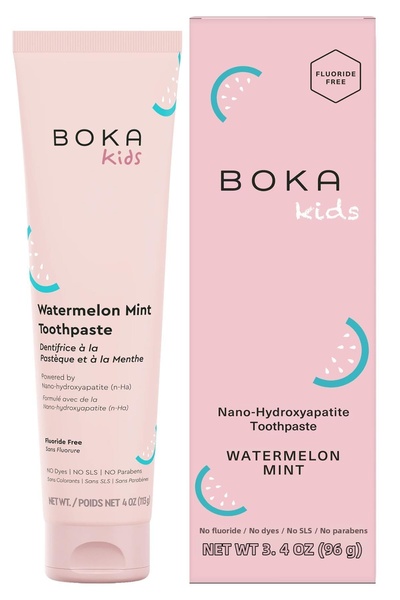 BOKA Kids Watermelon Mint Nano-Hydroxyapatite Children's Toothpaste 96Gr