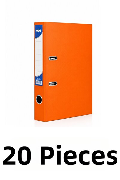 Noki 20 Narrow Plastic Folders A4 Folders