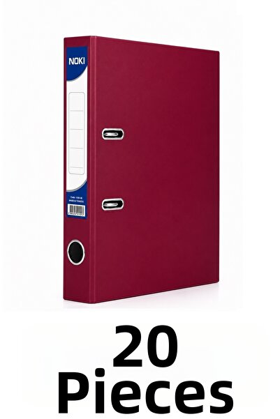 Noki 20 Narrow Plastic Folders A4 Folders