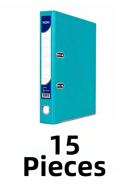 Noki 15 Pieces Narrow Plastic Folder A4 Folder