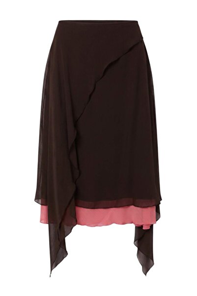 Trendyol Collection Multicolor Skirt Twoaw27Et00073