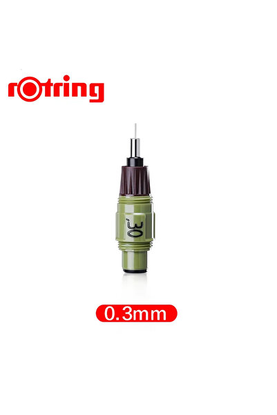 Choice17 0.3 nib 1pc Rotring Fillable Ink Needle Pen, 0.1-1.0mm Hook Line Pen...