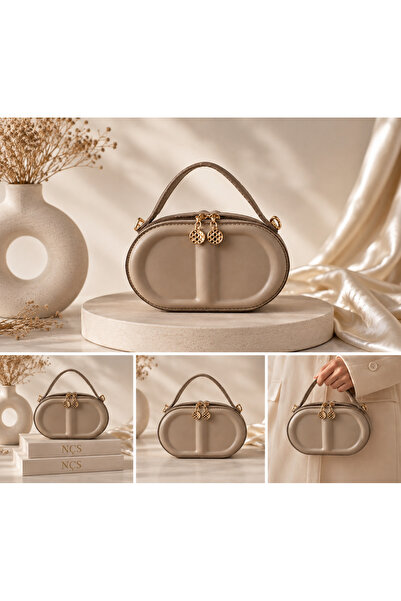 DEV 3 ADAM Mink Women's Box Model Hand Shoulder and Crossbody Bag