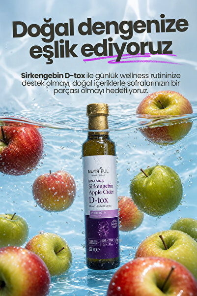 Nutriful İbni Sina Sirkengebin Prebiyotik Sirkesi