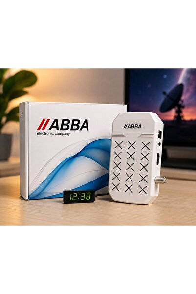 ABBA Yeni Uydu Frekanslarına Uyumlu Full HD Uydu Alıcısı Tüm Kanallar Yüklü T...