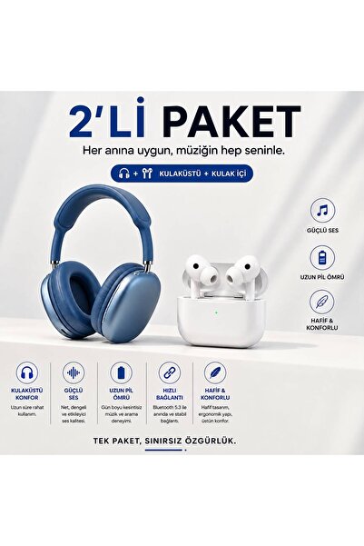 TEKNO Pro 2 Ios Android Uyumlu Kablosuz Bluetooth Kulaklık Kulakiçi Kulaklık ...