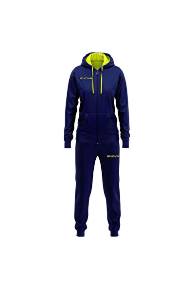 Givova Trening dama, Relax Lady, Bleumarin/Galben fluo, M