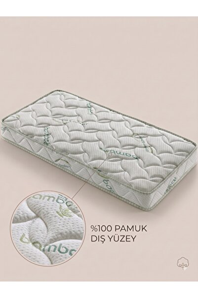 PİAR HOME 10 Cm Bamboo 70x130 Bebek ve Çocuk Yatak Park Yatak Beşik Yatak Ann...