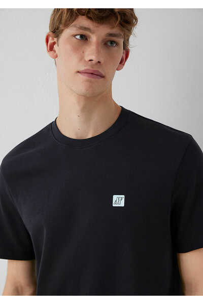 Mavi Pro Black T-Shirt Regular Fit / Normal Cut 0620056-900