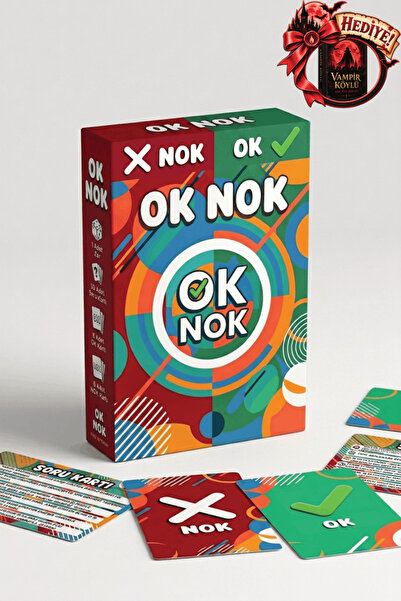 RKO OK NOK Kutu Oyunu – Arkadaş Ortamı Soru Cevap Kart Oyunu | Eğlenceli Part...