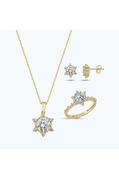 Altınbaş Altın Üçlü Lotus Set