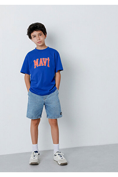 Mavi Logo Printed T-Shirt Loose Fit / Relaxed Comfortable Cut 6610418-70907