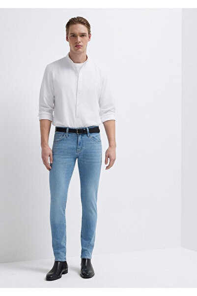 Mavi KVNÇ Pantaloni negri din denim deschis 001070-A2957