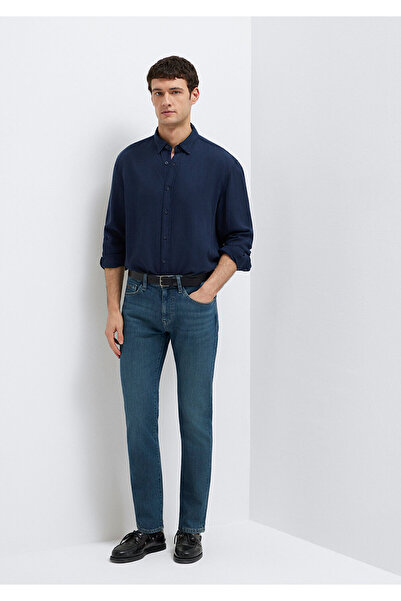 Mavi Marcus Pro Koyu Indigo Mavisi Gabardin Pantolon 00351A1735